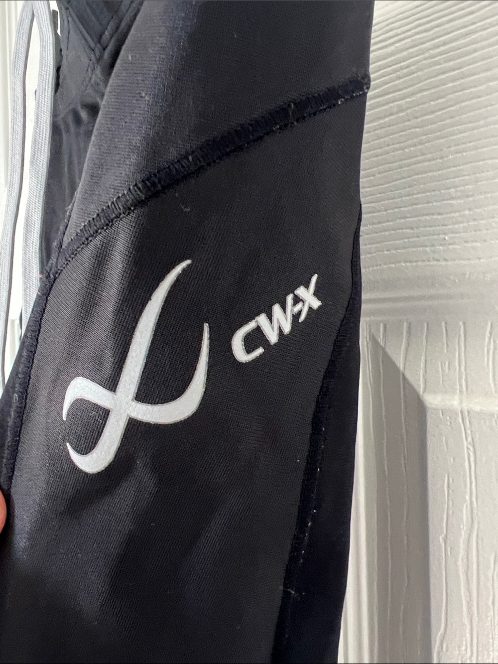 Women's CW-X Black Performance Compression Tights, Size M - Picture 3 of 8